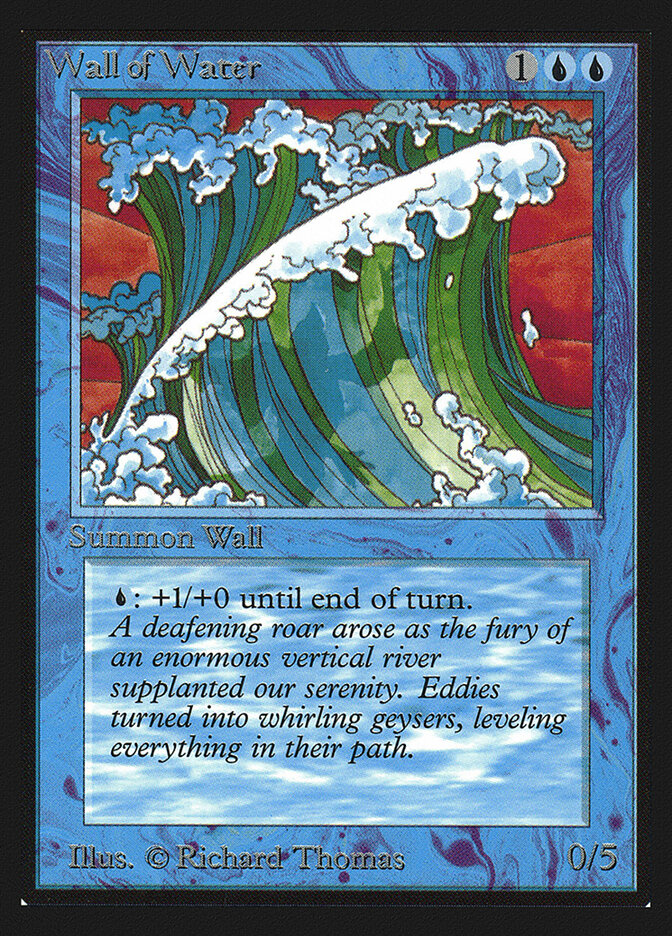 Wall of Water — Collectors' Edition 91/302
