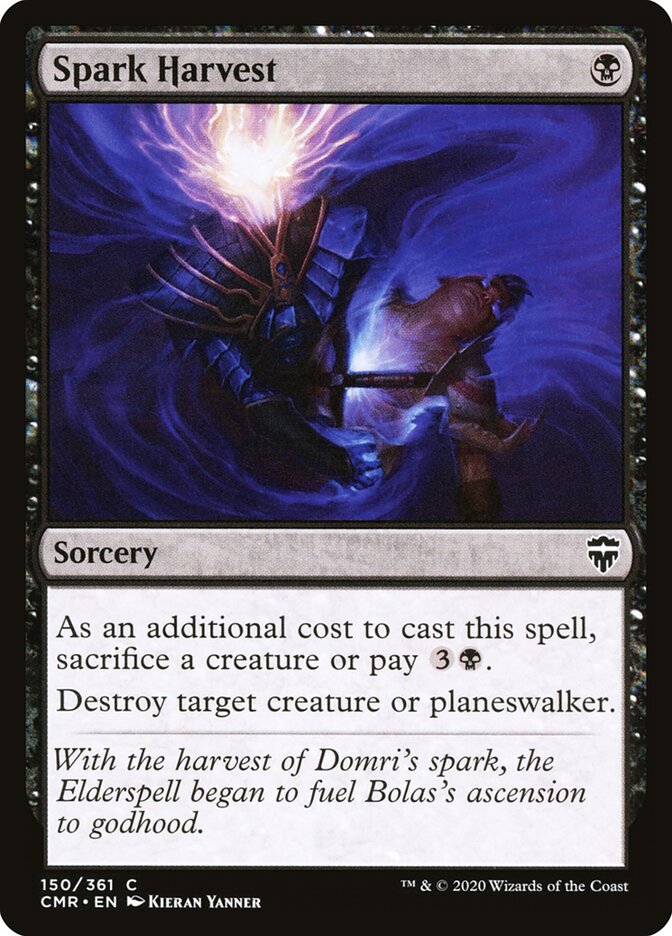 Spark Harvest — Commander Legends 150/718