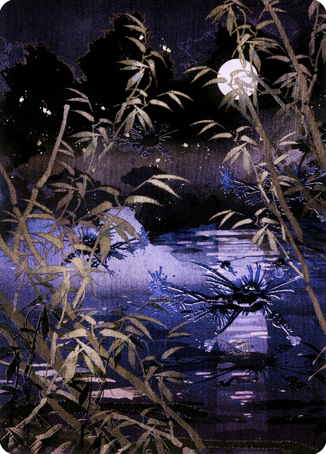 Swamp // Swamp — Neon Dynasty Art Series 81/81