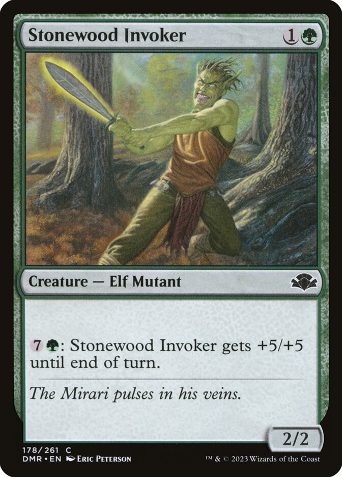 Stonewood Invoker — Dominaria Remastered 178/457