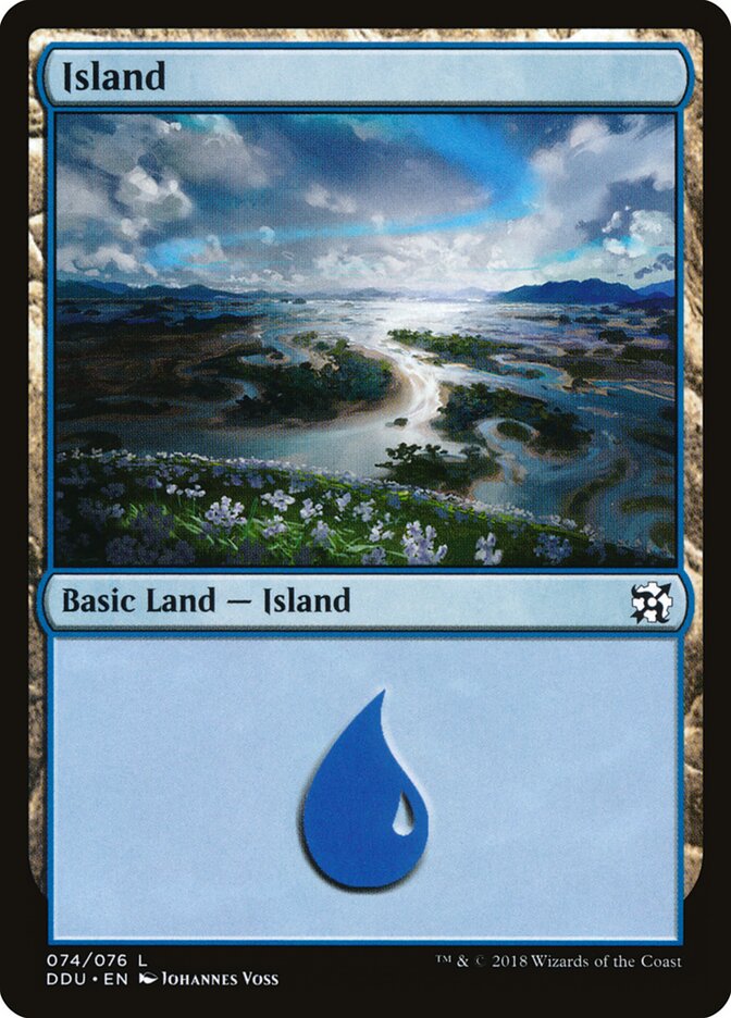 Island — Duel Decks: Elves vs. Inventors 74/76