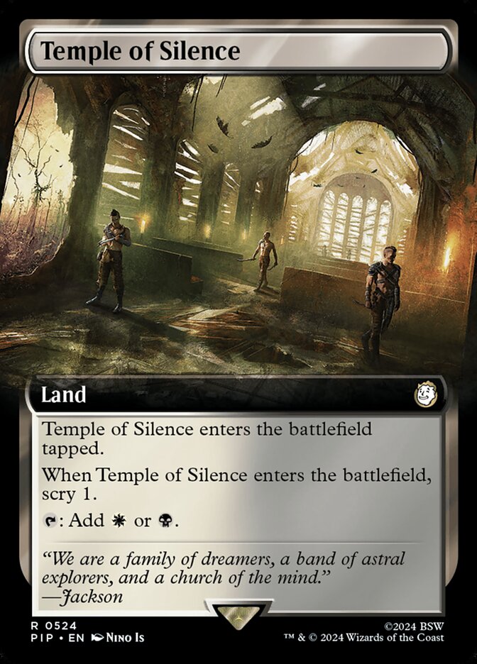 Temple of Silence — Fallout 524/1068