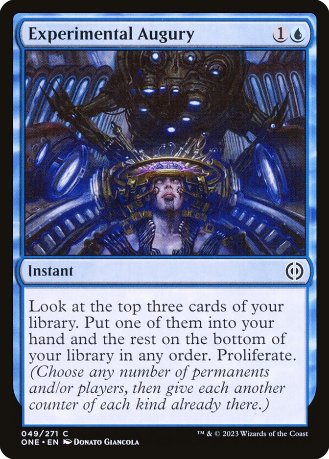 Augure expérimental — Phyrexia: All Will Be One 49/479