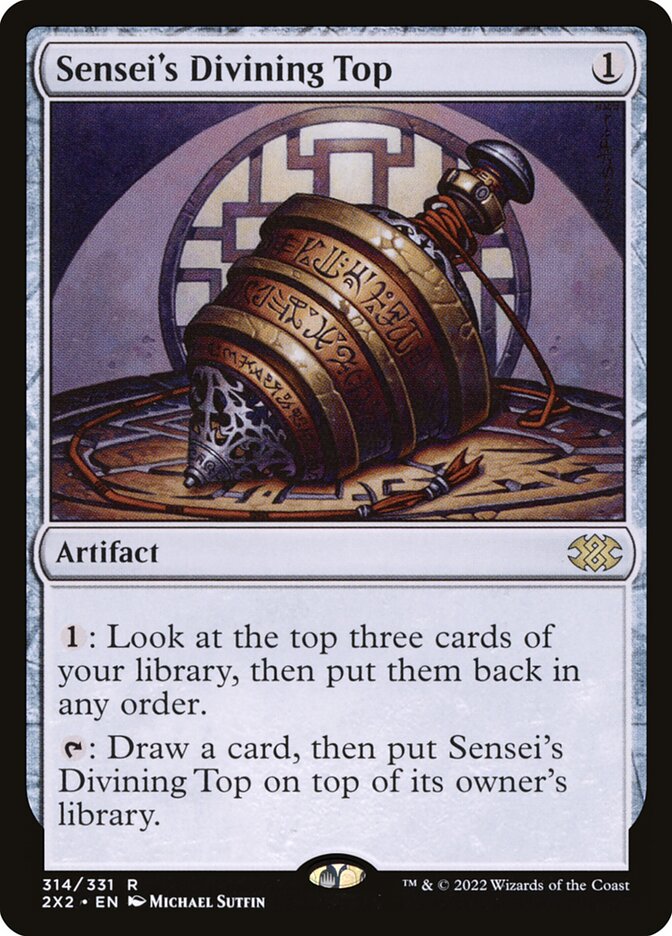 Sensei's Divining Top — Double Masters 2022 314/579