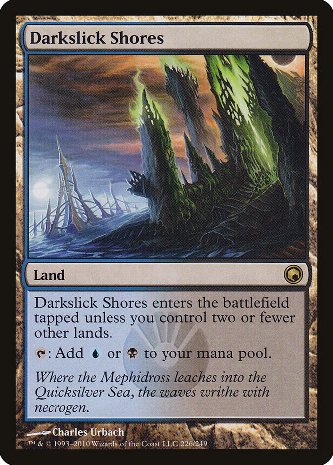 Darkslick Shores — Scars of Mirrodin 226/249