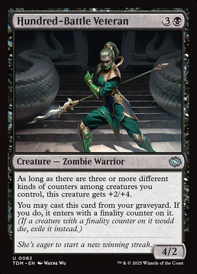 Hundred-Battle Veteran — Tarkir: Dragonstorm 82/427