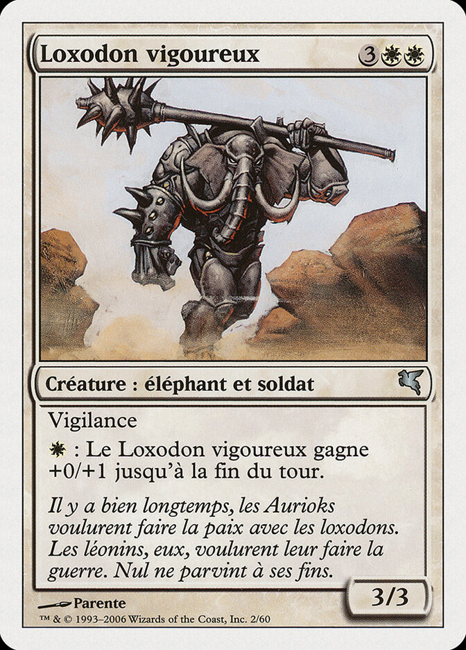 Loxodon vigoureux — Salvat 2005 G2/720