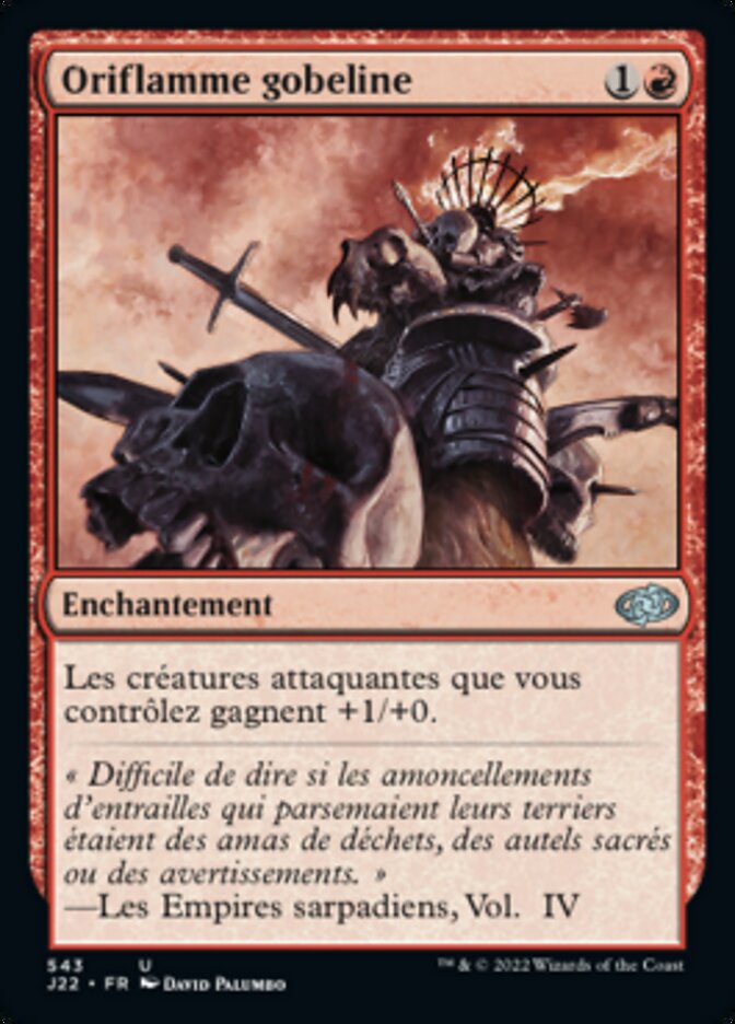 Oriflamme gobeline — Jumpstart 2022 543/835
