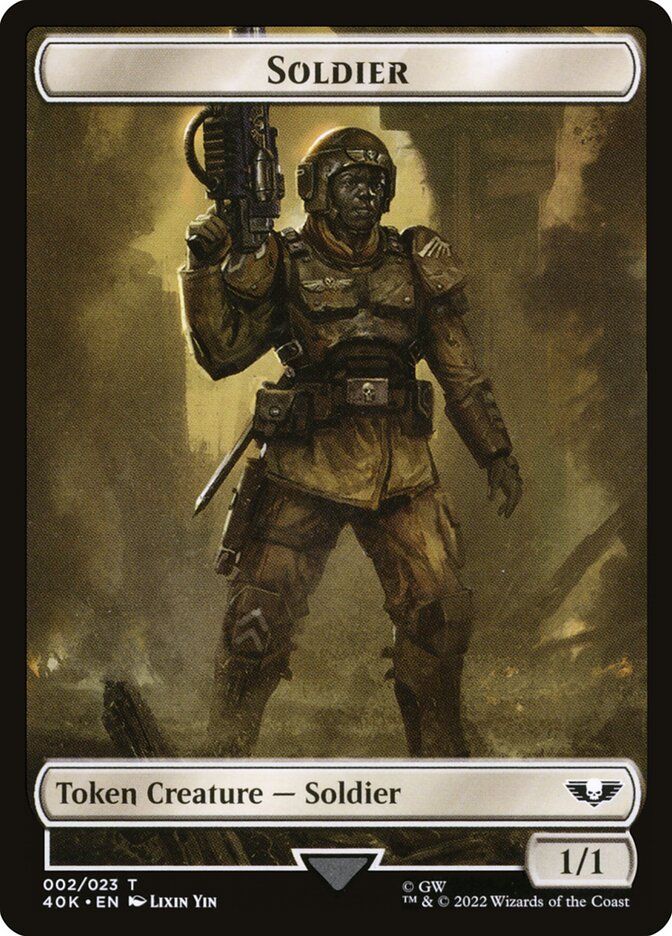 Soldier — Warhammer 40,000 Tokens 2/31