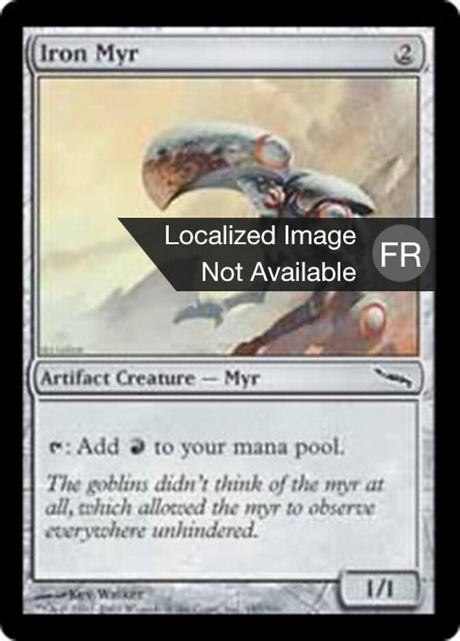 Myr de fer — Mirrodin 187/306