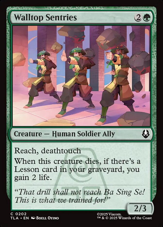 Walltop Sentries — Avatar: The Last Airbender 202/394