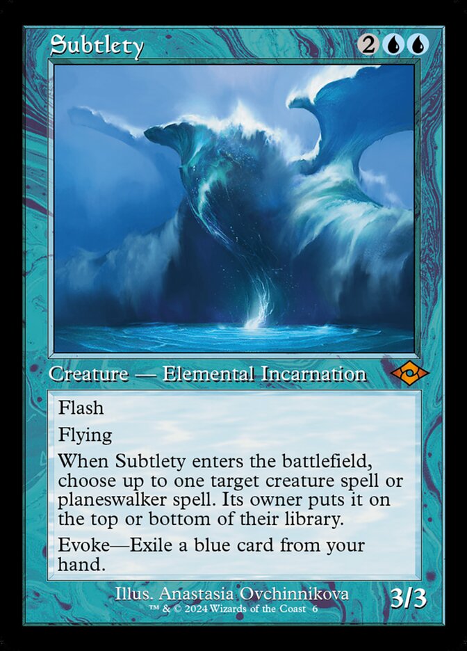 Subtlety — Modern Horizons 2 Timeshifts 6/16