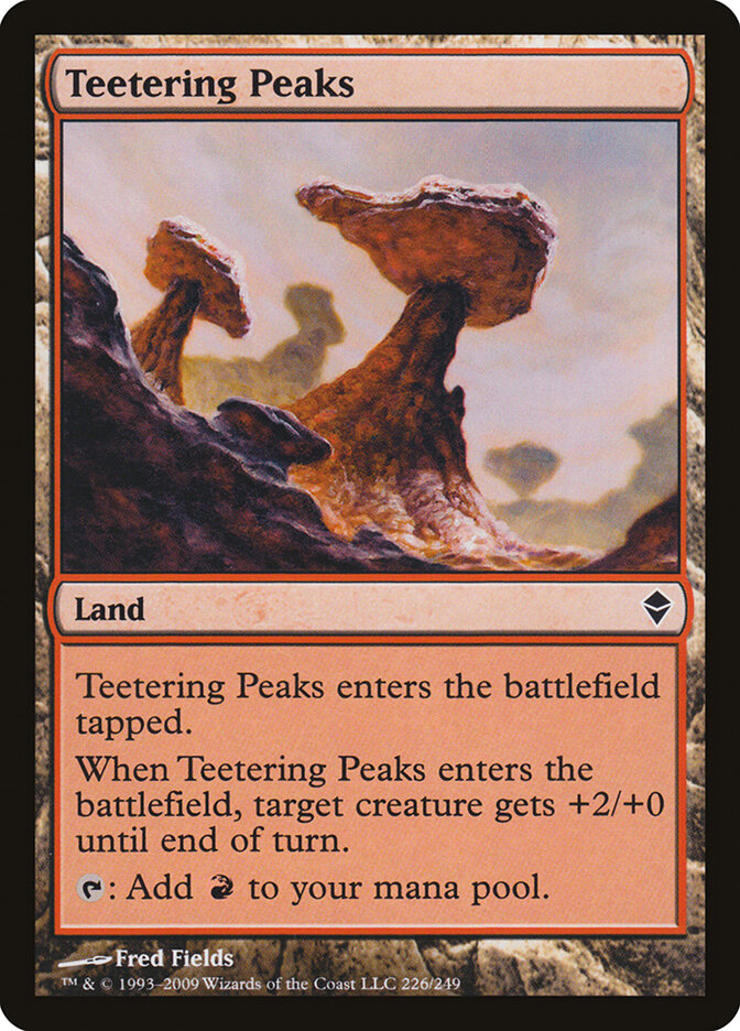 Teetering Peaks — Zendikar 226/269