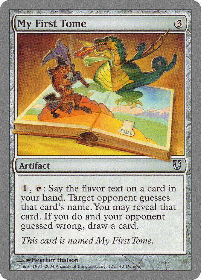 My First Tome — Unhinged 125/168