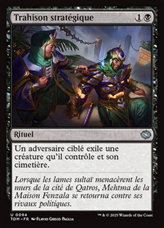 Trahison stratégique — Tarkir: Dragonstorm 94/427