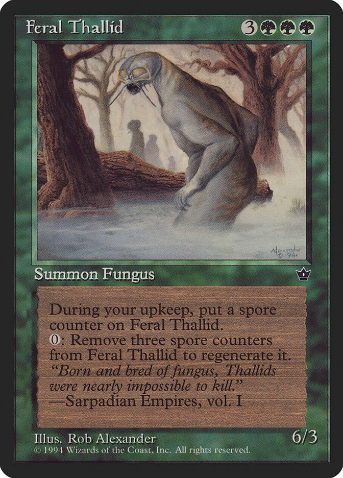 Feral Thallid — Fallen Empires 69/187