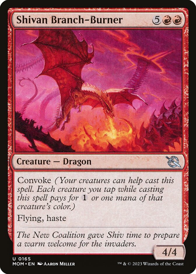 Shivan Branch-Burner — March of the Machine 165/387