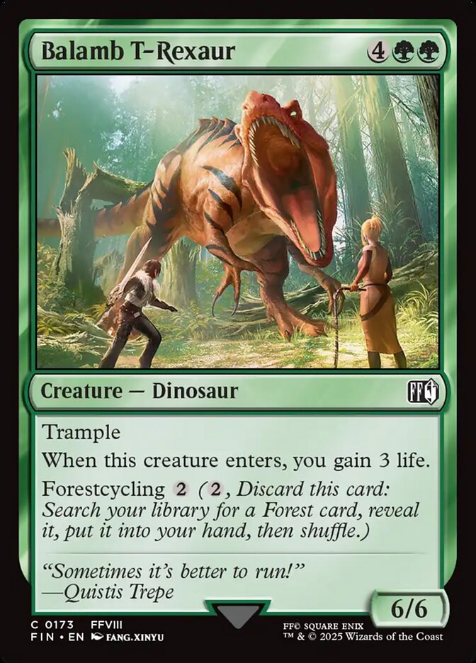 Balamb T-Rexaur — Final Fantasy 173/595