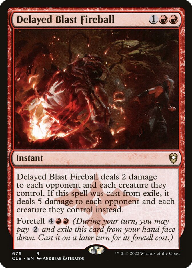 Delayed Blast Fireball — Commander Legends: Battle for Baldur's Gate 676/936