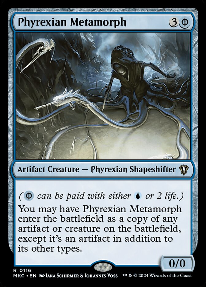Phyrexian Metamorph — Murders at Karlov Manor Commander 116/358