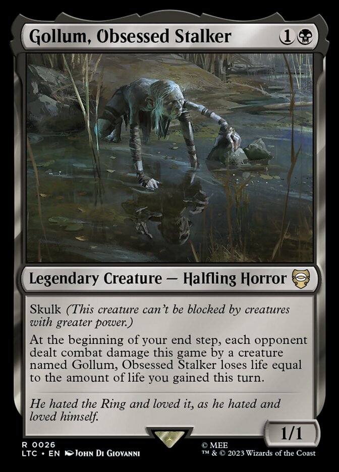 Gollum, Obsessed Stalker — Tales of Middle-earth Commander 26/591