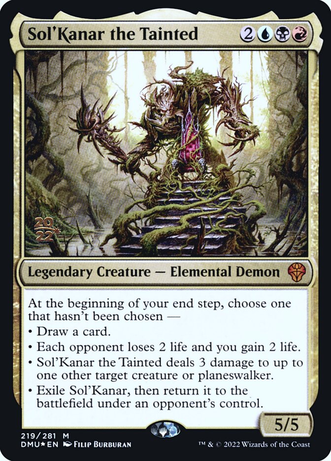 Sol'Kanar the Tainted — Dominaria United Promos 219s/161