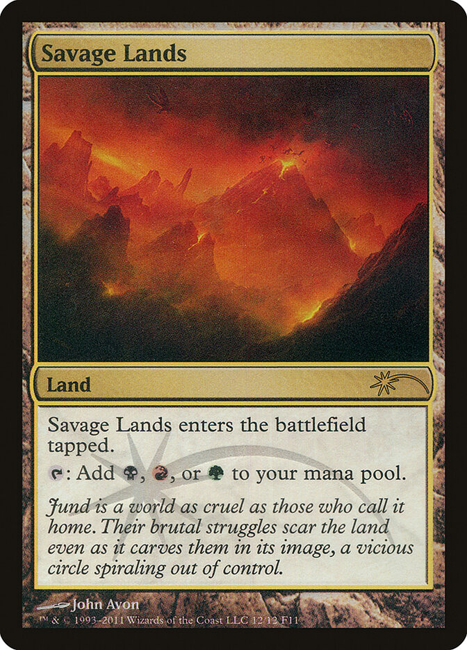 Savage Lands — Friday Night Magic 2011 12/12