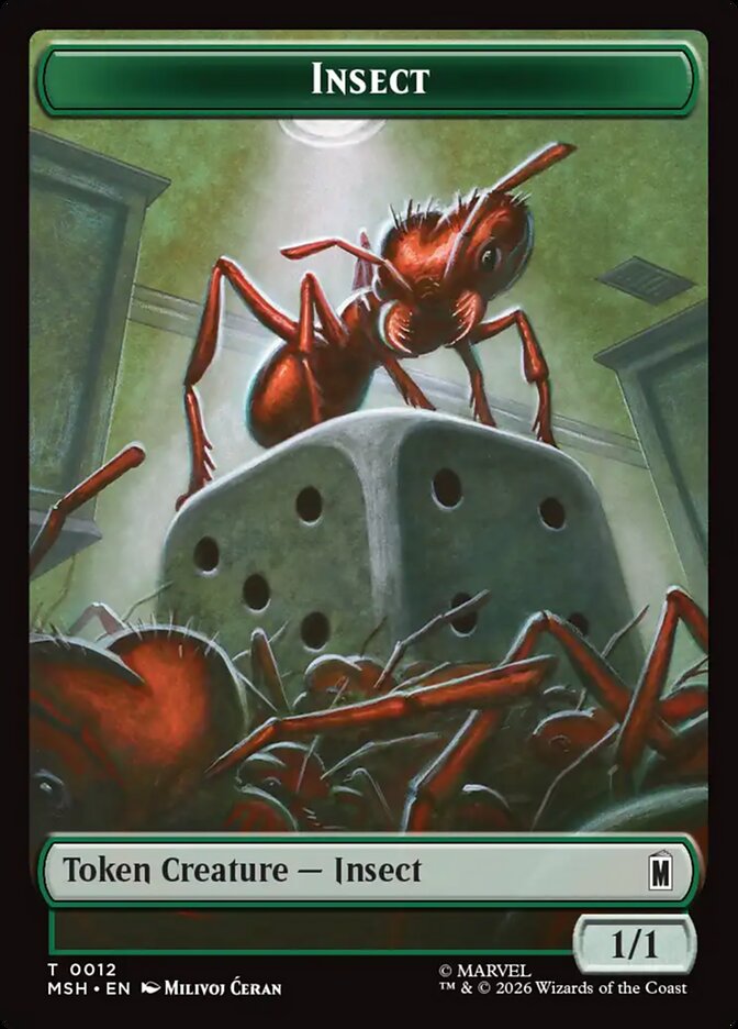Insect — Marvel Super Heroes Tokens 12/27