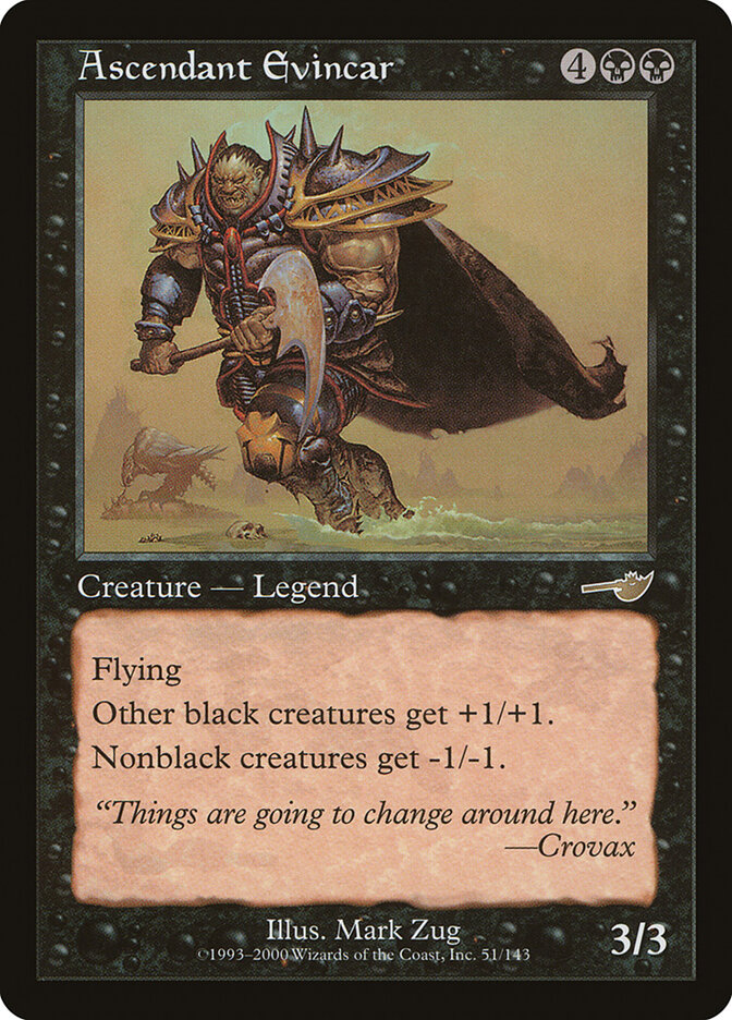 Ascendant Evincar — Nemesis 51/143