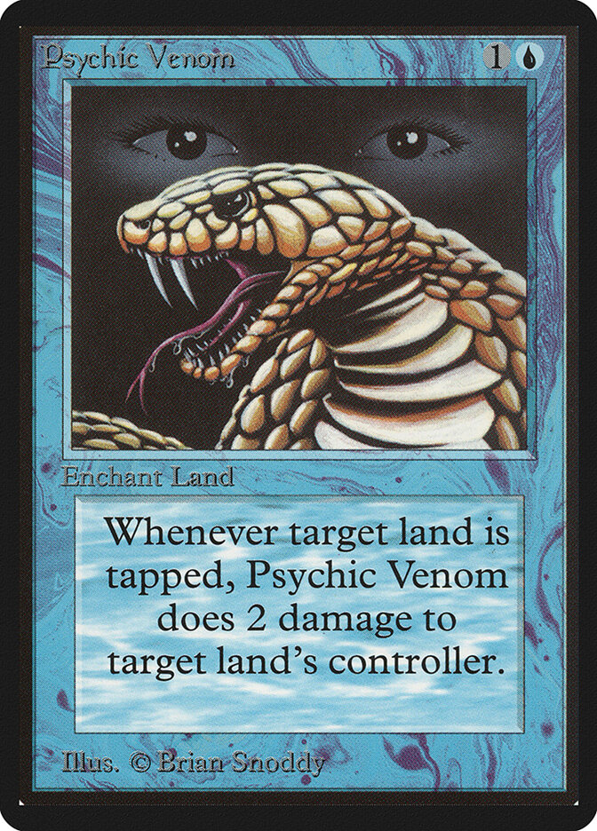 Psychic Venom — Limited Edition Beta 76/302
