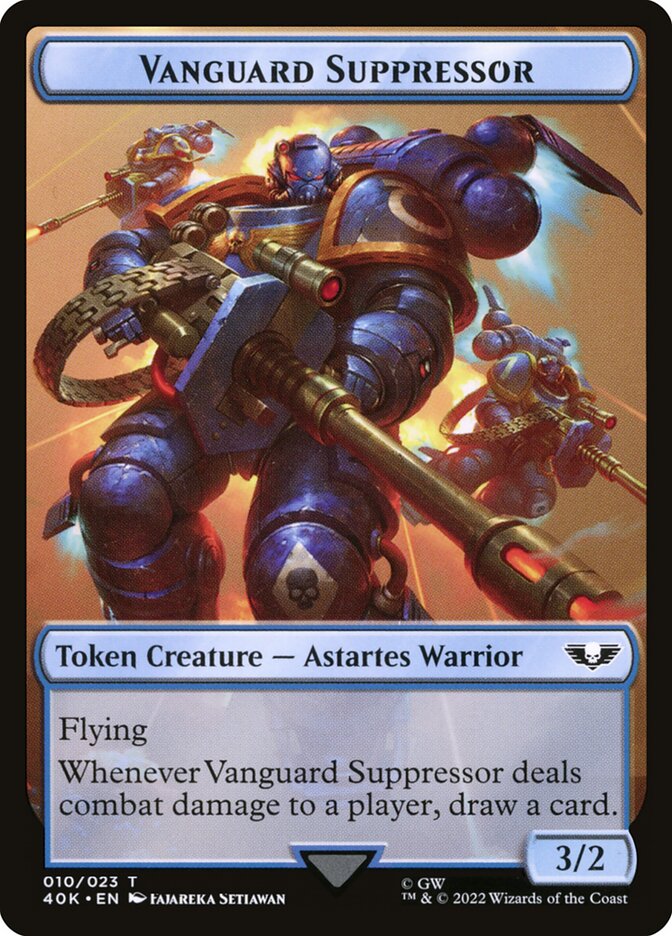 Vanguard Suppressor — Warhammer 40,000 Tokens 10/31