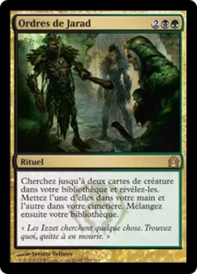 Ordres de Jarad — Return to Ravnica 175/274