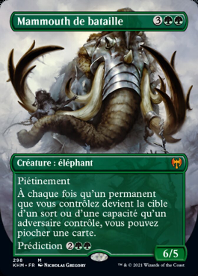 Mammouth de bataille — Kaldheim 298/425