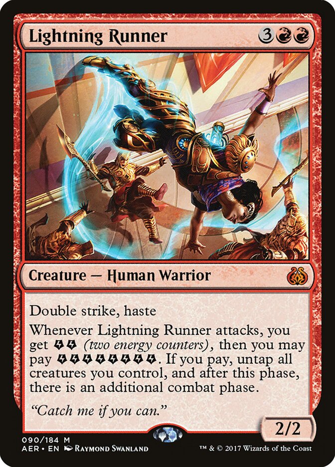 Coureuse d'éclairs — Aether Revolt 90/194