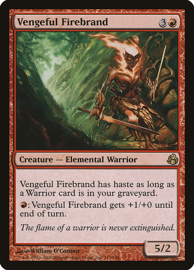 Vengeful Firebrand — Morningtide 111/150