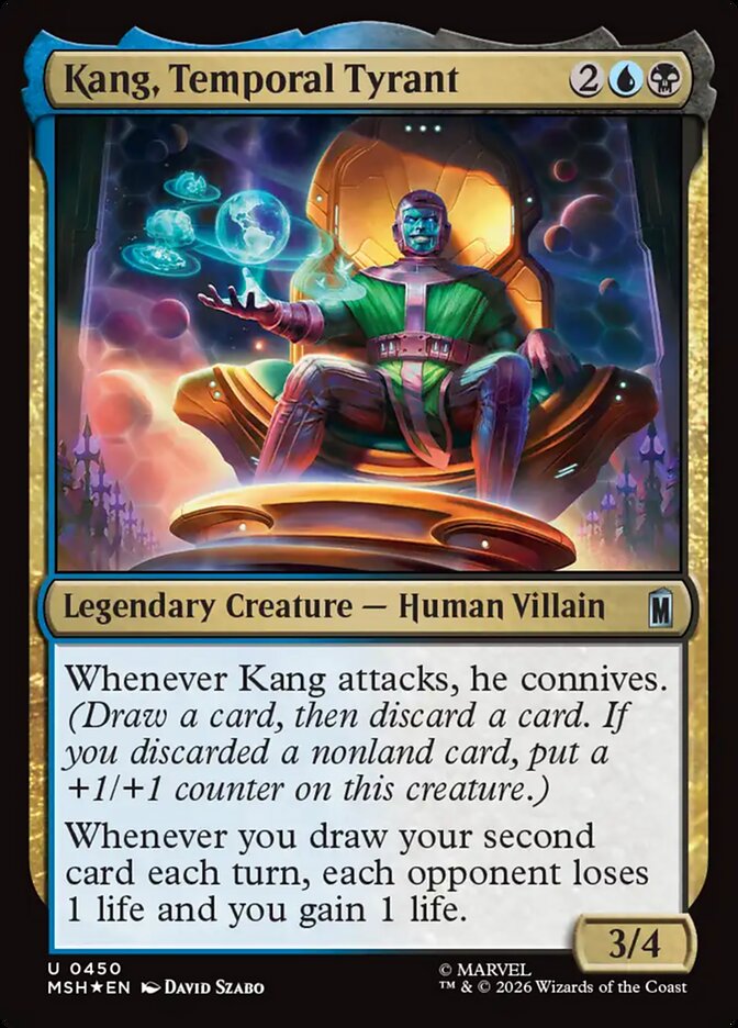 Kang, Temporal Tyrant — Marvel Super Heroes 450/453