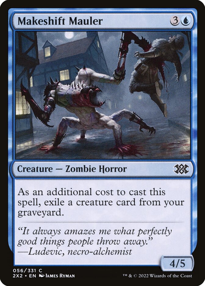 Makeshift Mauler — Double Masters 2022 56/579