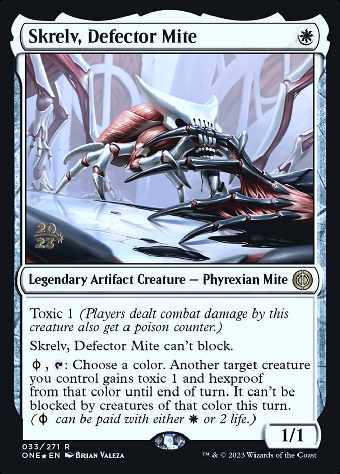Skrelv, Defector Mite — Phyrexia: All Will Be One Promos 33s/160