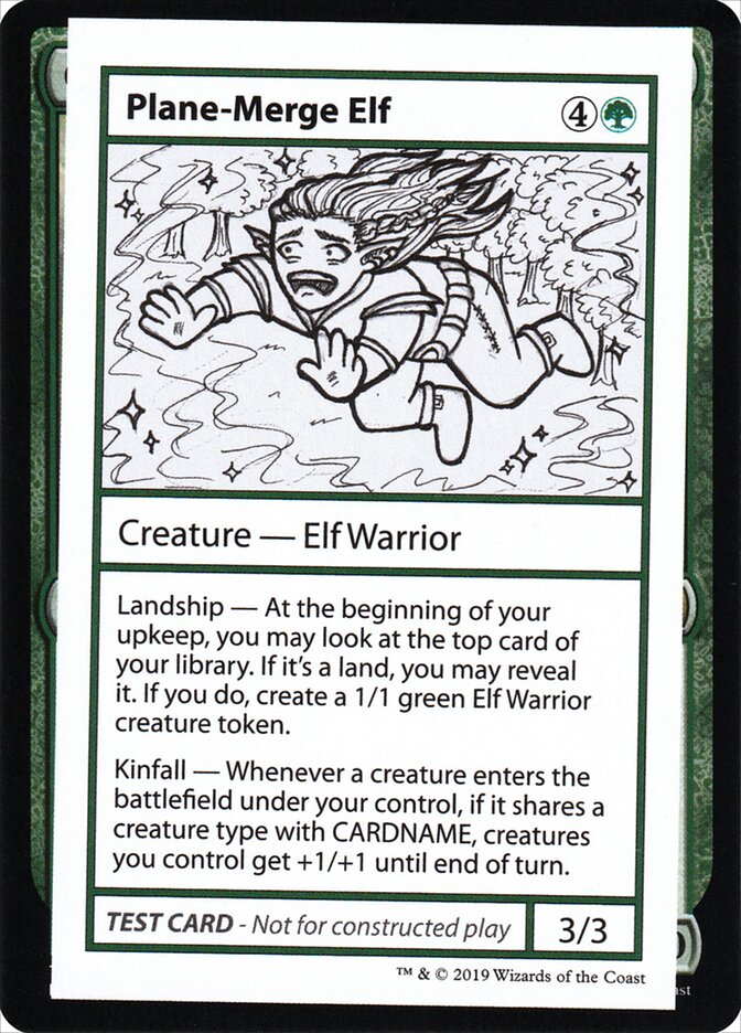 Plane-Merge Elf — Mystery Booster Playtest Cards 2021 83/121