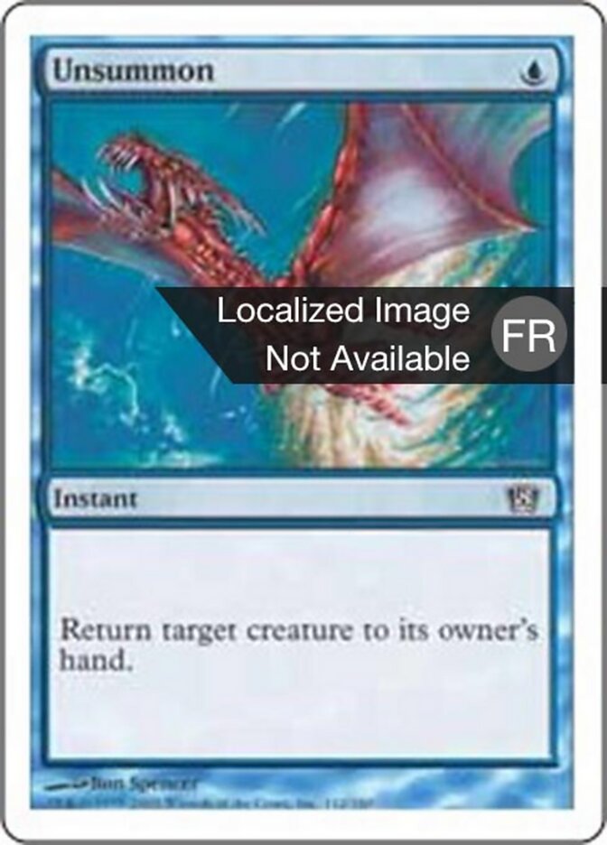 Désinvocation — Eighth Edition 112/710