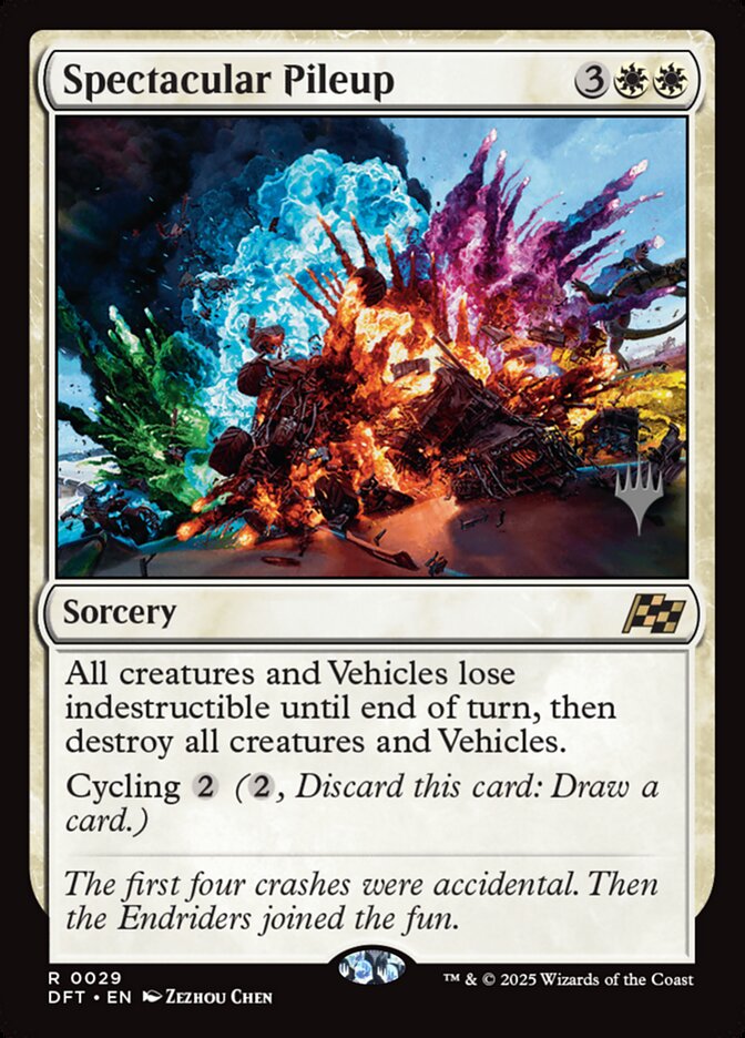 Spectacular Pileup — Aetherdrift Promos 29p/160
