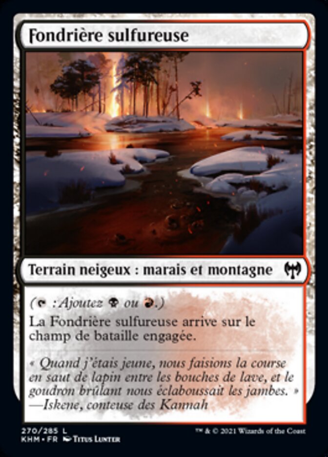 Fondrière sulfureuse — Kaldheim 270/425