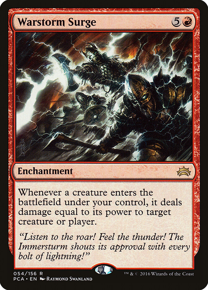 Warstorm Surge — Planechase Anthology 54/156