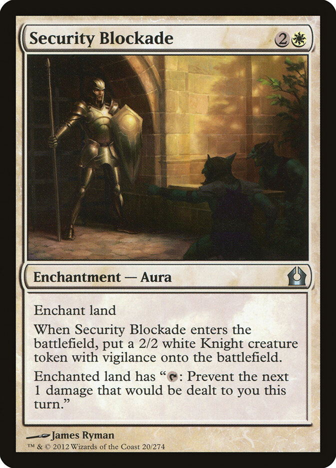 Security Blockade — Return to Ravnica 20/274