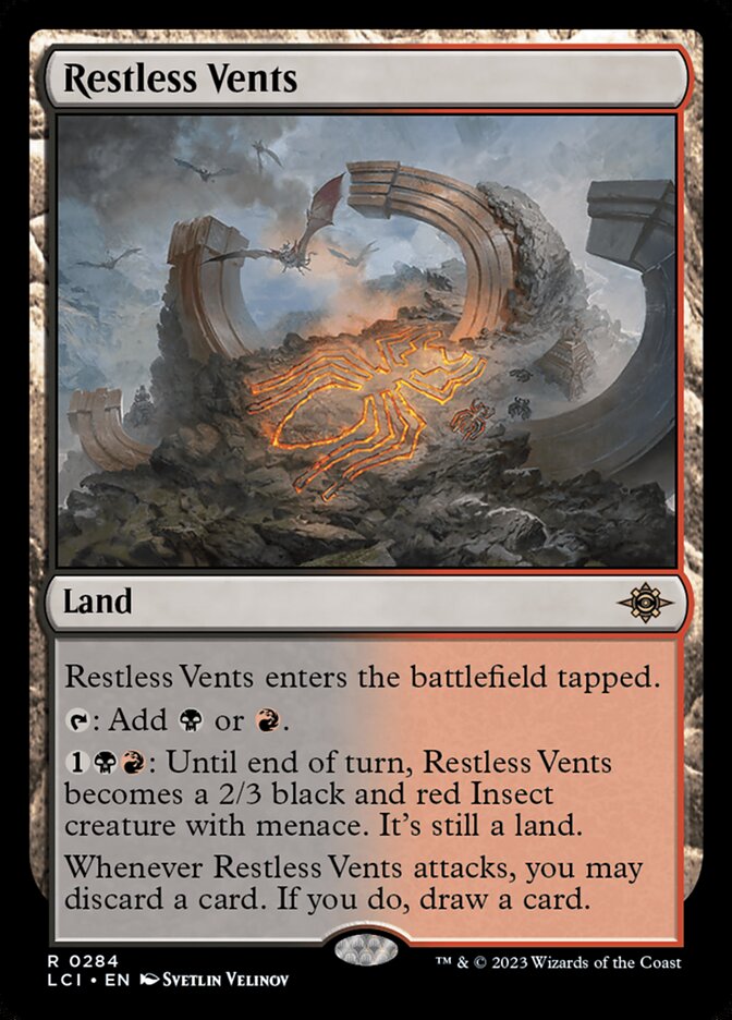 Restless Vents — The Lost Caverns of Ixalan 284/416
