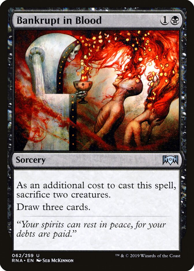 Bankrupt in Blood — Ravnica Allegiance 62/273