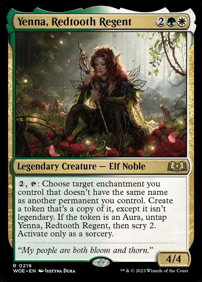 Yenna, Redtooth Regent — Wilds of Eldraine 219/381