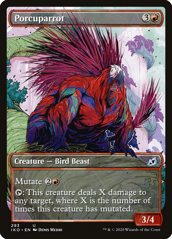 Porcuparrot — Ikoria: Lair of Behemoths 293/388