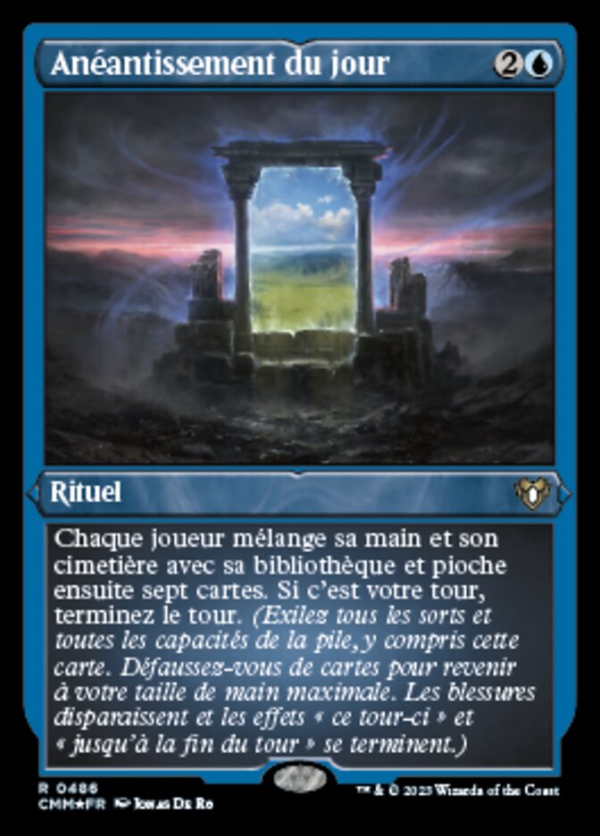 Anéantissement du jour — Commander Masters 486/1067