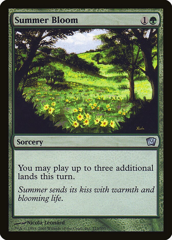 Summer Bloom — Ninth Edition 273★/709